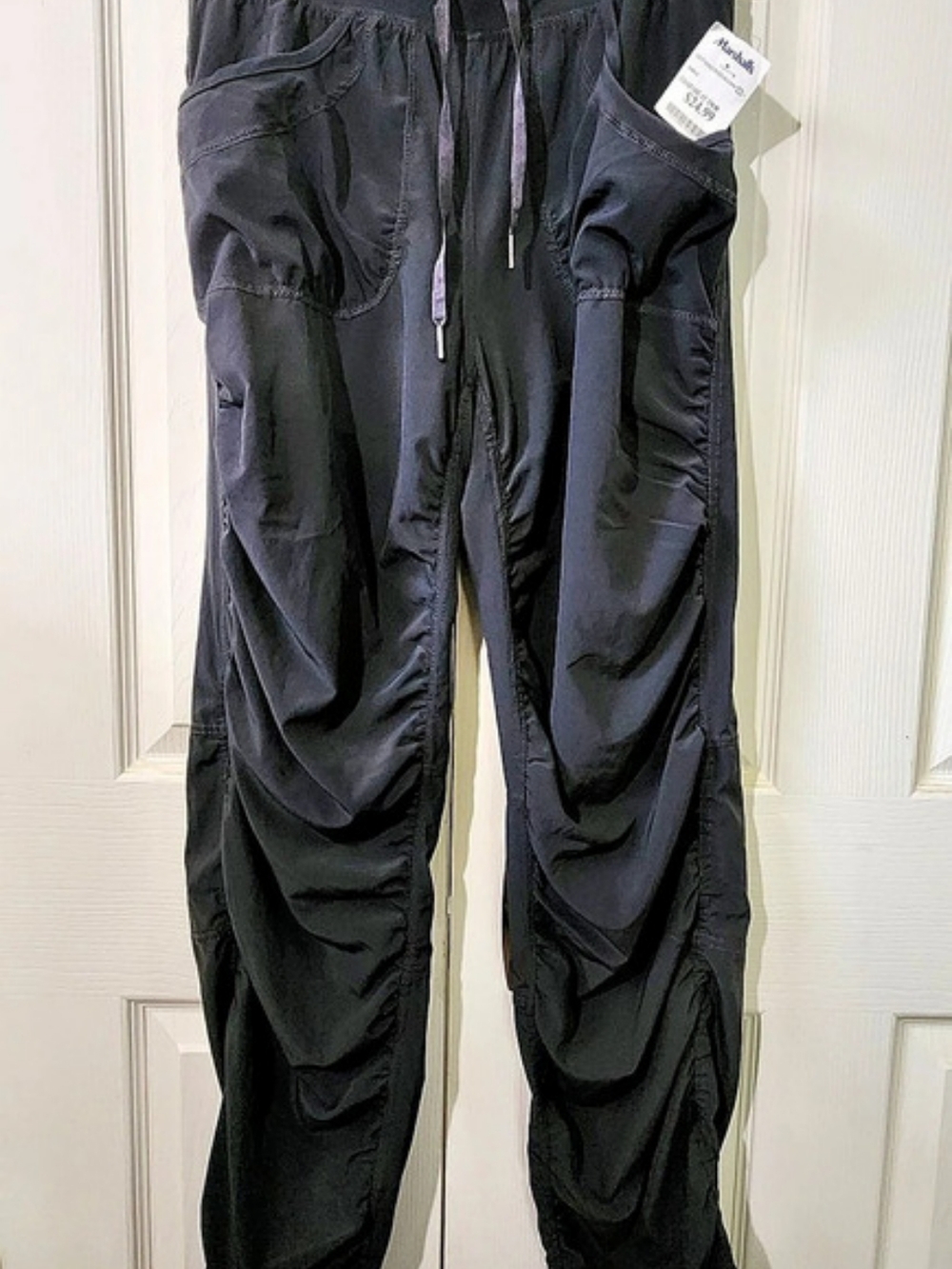 Kyodan Cargo Track Pants Black Size Medium NWT